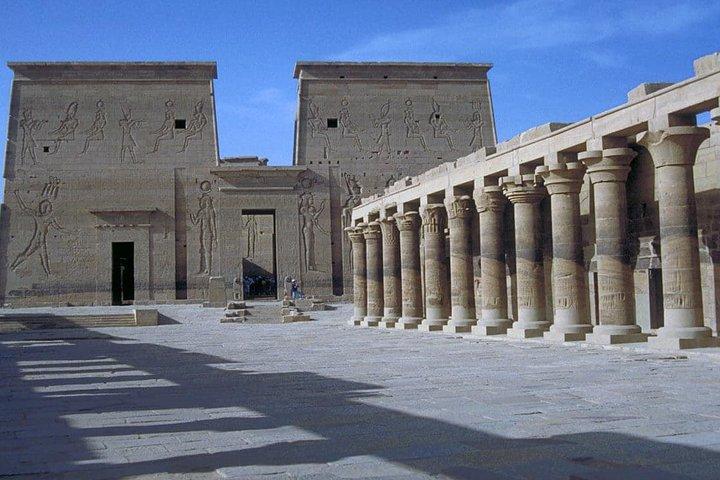 Aswan Philae Temple, High Dam e obelisco incompiuto
