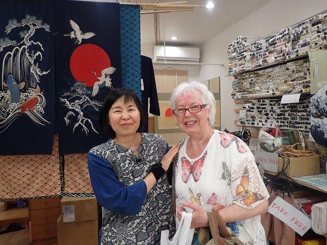 Privat grupp lokal mattur i Takayama