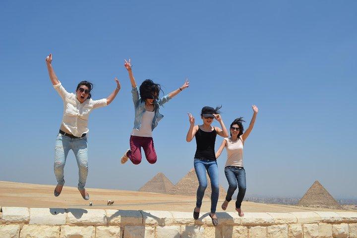 Private Giza Pyramids, Sphinx & Valley templo Tour All inclusive