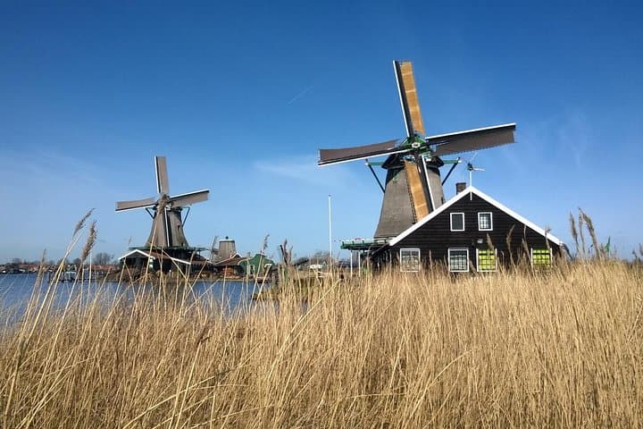 Zaanse Schans Windmills Private Tour from Amsterdam Airport