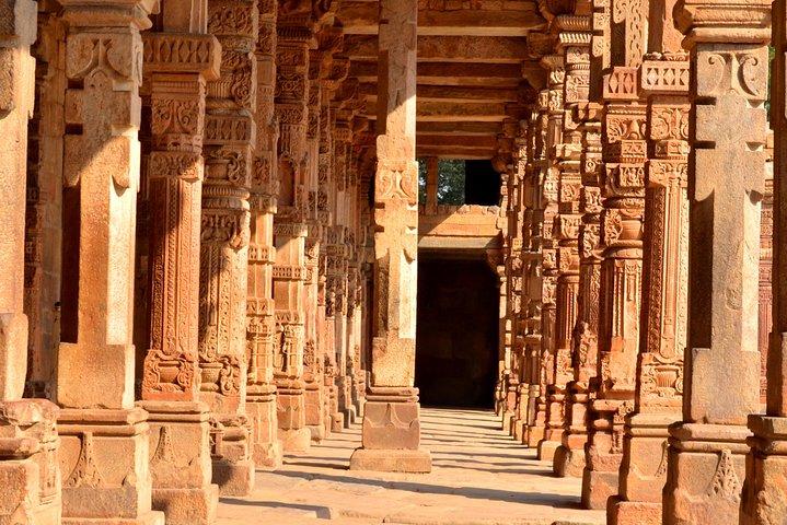 Delhi, meio dia de turismo em Nova Delhi (Qutub Minar e Tumba de Humayun)