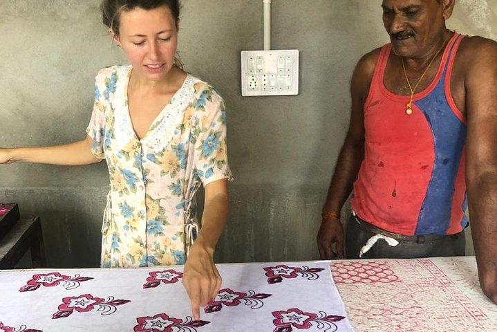 Workshop sulla stampa a blocchi a Jaipur! (compreso il pranzo)