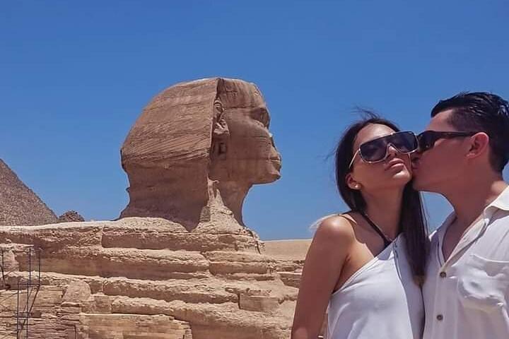 Cairo Layover Tour Pyramider, Sphinx, Sakkara og Memphis