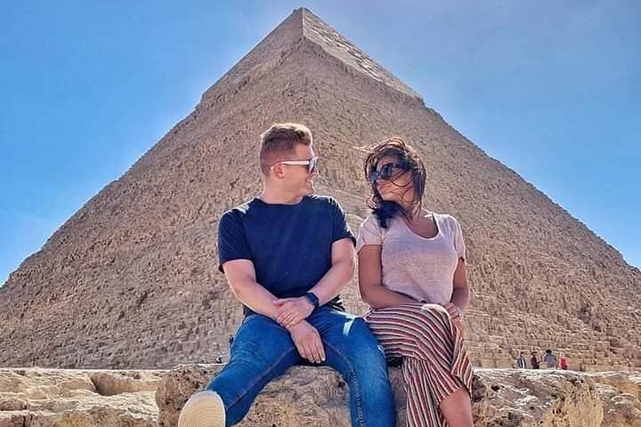 Cairo Layover Tour Pyramider, Sphinx, Sakkara og Memphis