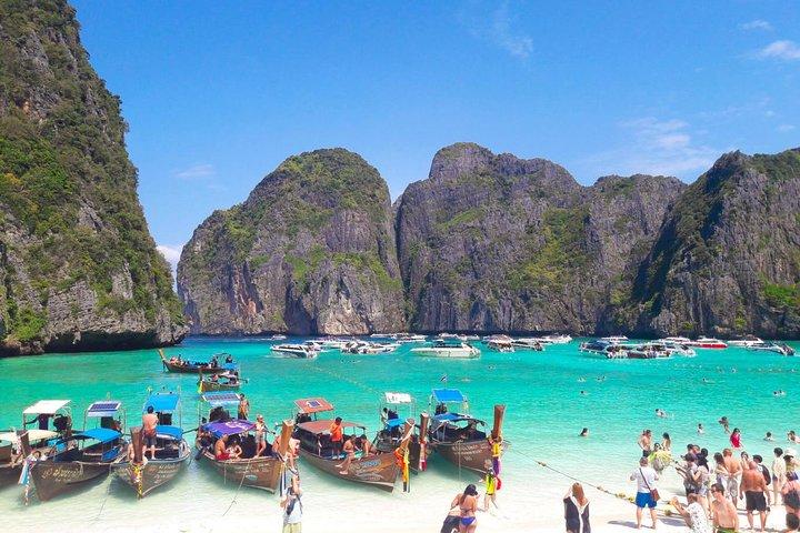 Excursão ao pôr-do-sol de Phi Phi Maya Bay Khai Island