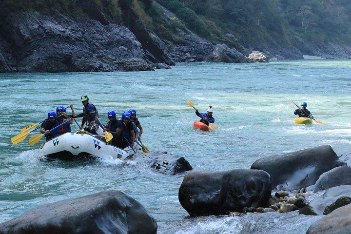 Fuld dag Rafting i Rishikesh - 35 km.