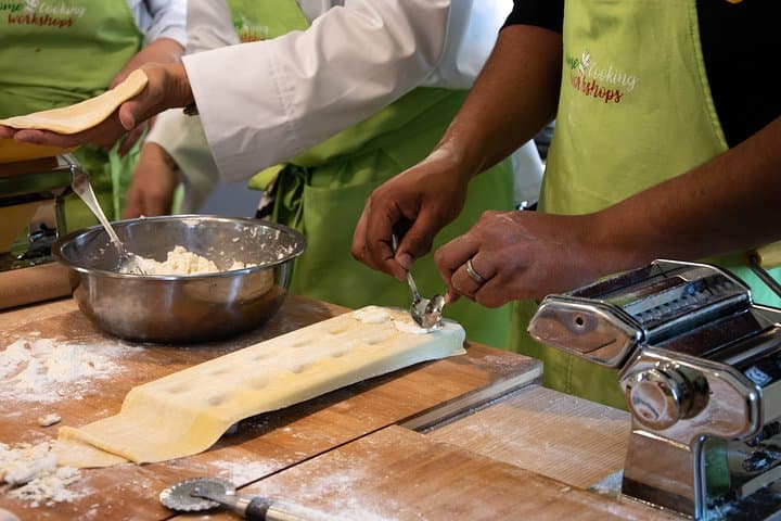 Ravioli, Fettucine & Tiramisu Cooking Class in Rome
