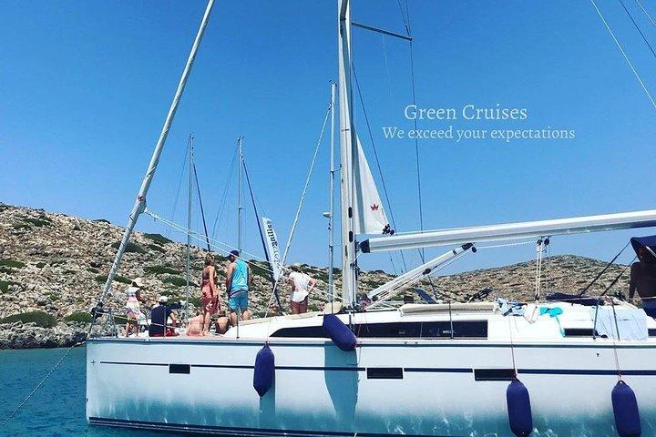 Private Magic Sunset Sail Trip to DIA em Heraklion, Creta (4,5H)