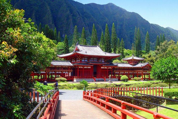 Visite privée de l'île du Cercle vert et bleu Oahu (se habla espanol)