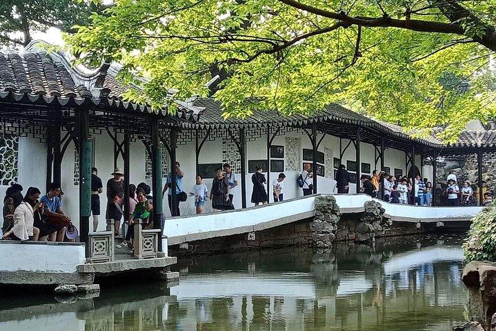 1-tägige Tour durch die Wasserstädte Suzhou und Zhouzhuang ab Shanghai oder Suzhou