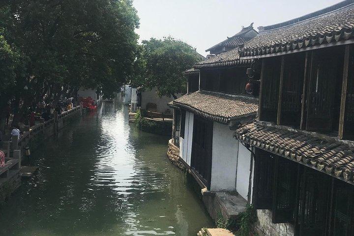 1-tägige Tour durch die Wasserstädte Suzhou und Zhouzhuang ab Shanghai oder Suzhou