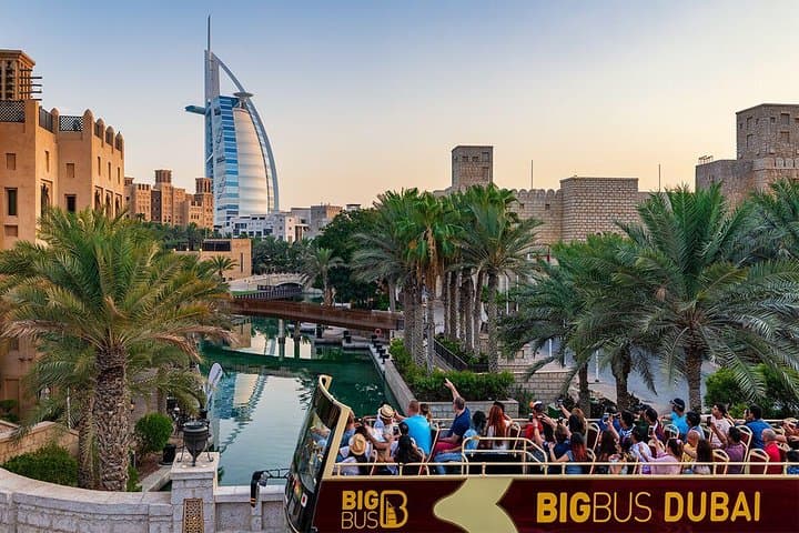 Big Bus Dubai Hop-On, Hop-Off Sightseeing Tour by Open-Top Bus
