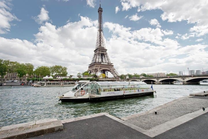 Paris Seine River Hop-On Hop-Off Sightseeing Cruise by Batobus