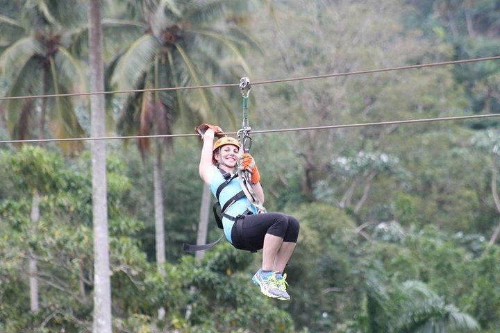 Zip Line - Halvdagstur