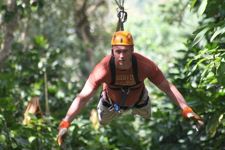 Zip Line - Halvdagstur