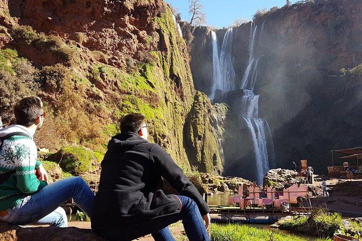 Excursão privada de dia inteiro a Ouzoud Waterfalls from Marrakech