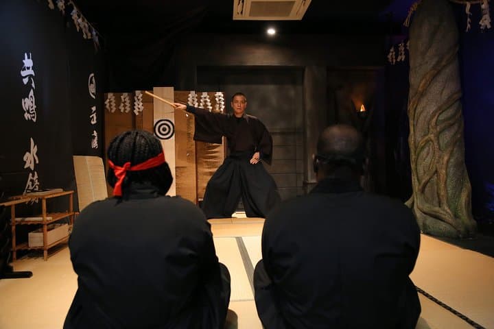 Ninja Samurai 2-hour hands-on lesson by Japanese master in Tokyo