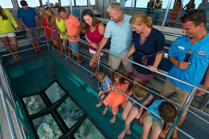 Glasbottenbåt i Key West med solnedgångsalternativ
