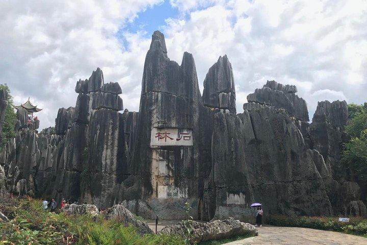 Excursão Privada de Dia para a Floresta de Pedra e o Templo de Bambu de Kunming