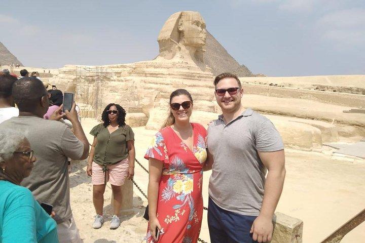 Excursion privée d'une demi-journée dans les pyramides de Gizeh avec déjeuner du Caire / Gizeh
