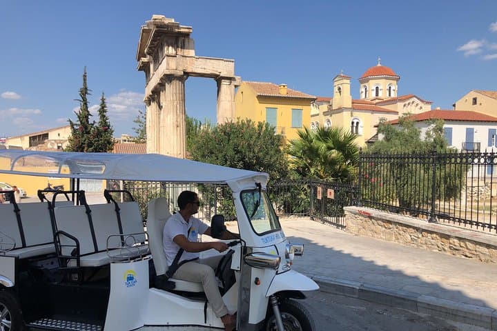 Tuk Tuk Athens Complete City Center Tour - 100% Electric (3 hour)