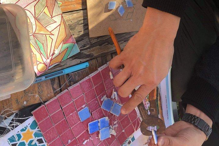 Mozaïekworkshop: ambachtslieden voor een dag