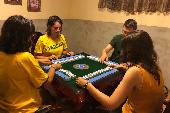 3 horas de aula de Xi'an Mahjong com chá local