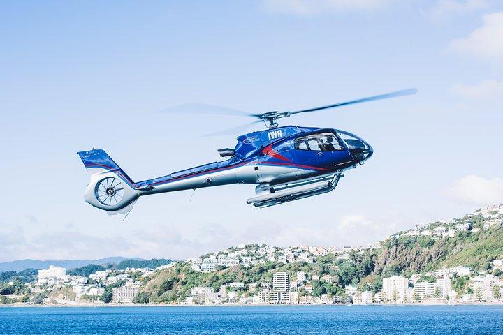 Volo panoramico dell'elicottero di Wellington