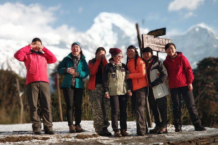 Khopra Ridge und Mulde View Trek