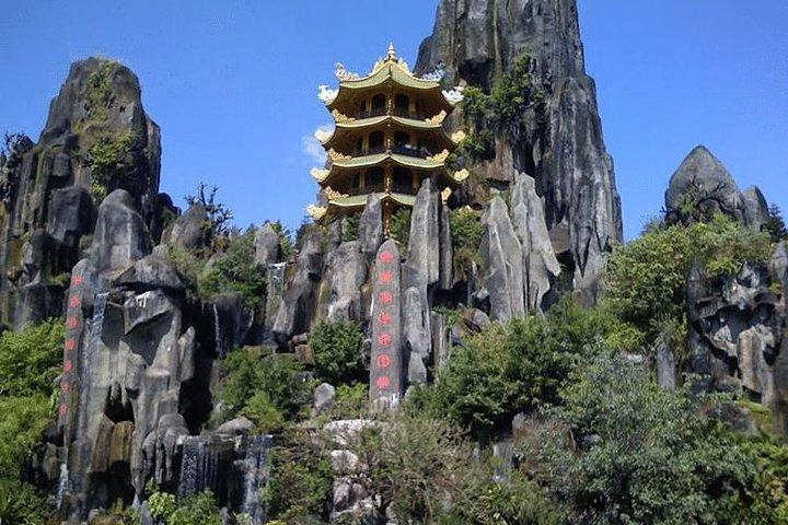 My Son Sanctuary & Marble Mountain från DA nang med Guide, lunch