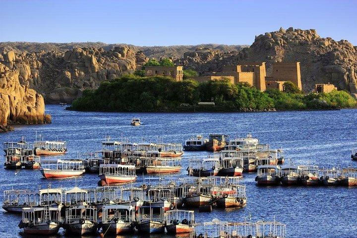 Fantastisk heldagstur till Aswan Philae Temple med tåg från Luxor