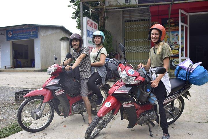 Hanoi City Street Tour sur une moto