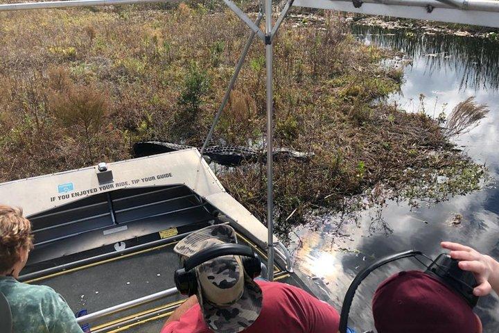 1 time Everglades Airboat Tour Orlando Florida