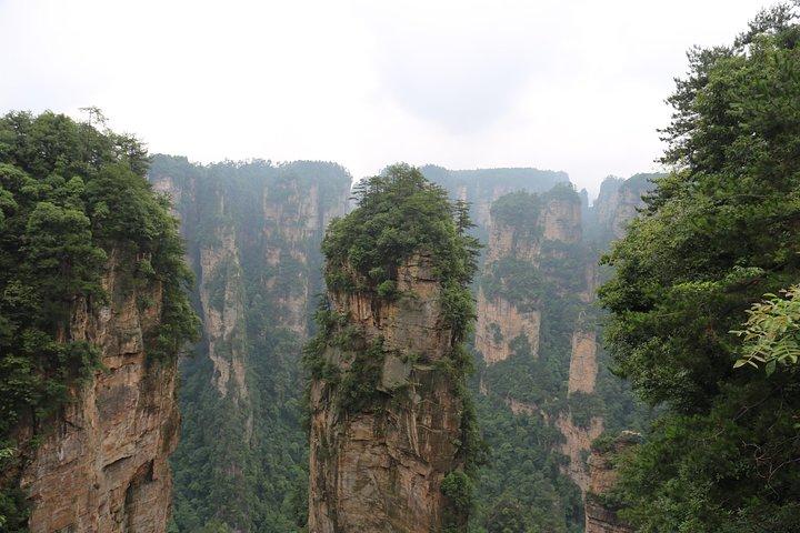 Glasbroen, Yuanjiajie Avatar Mountain & Tianzi Mountain dagstur