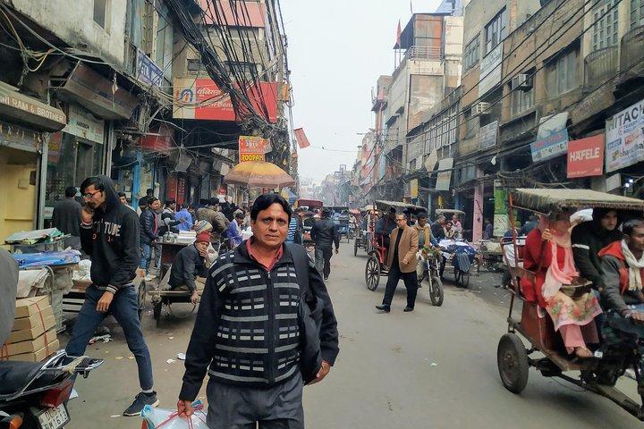 Oude Delhi en tempels tour met een local