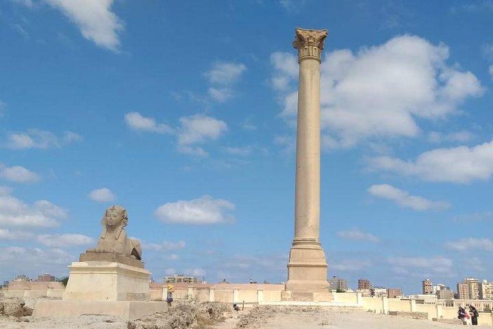 Privé volledige dag: Alexandria-dagtour vanuit Caïro met de auto met privégids