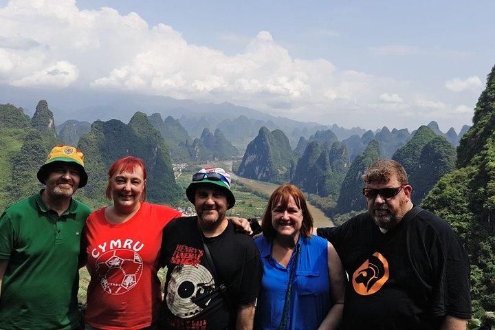 Yangshuo Xianggong Hill og Longji Rice Terraces Privat dagstur