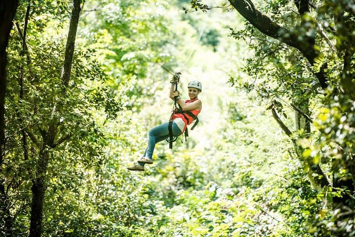 Guachipelin Adventure Volcano Zipline Horseback River Tubing Combo