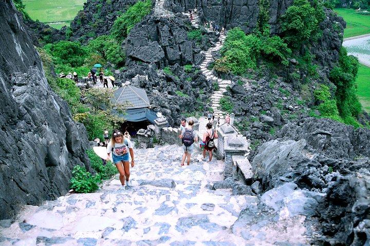 Hoa Lu Temple, Trang An boat trip & Mua Cave Mountain day trip - best selling