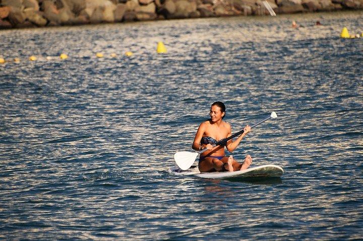 Paddle Surf SUP sulla spiaggia di Anfi