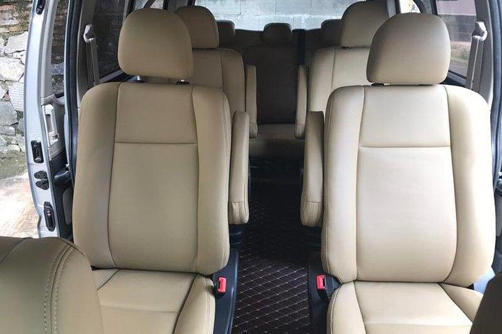 Privé transfer van Yangshuo hotel naar Longsheng hotel
