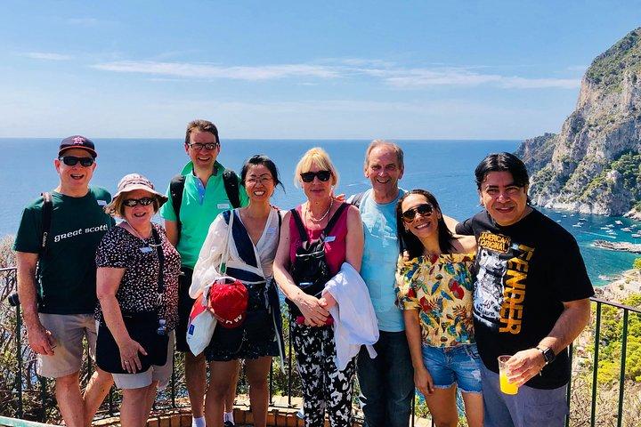 Excursion d'une journée à Capri avec la grotte bleue de Naples ou Sorrente