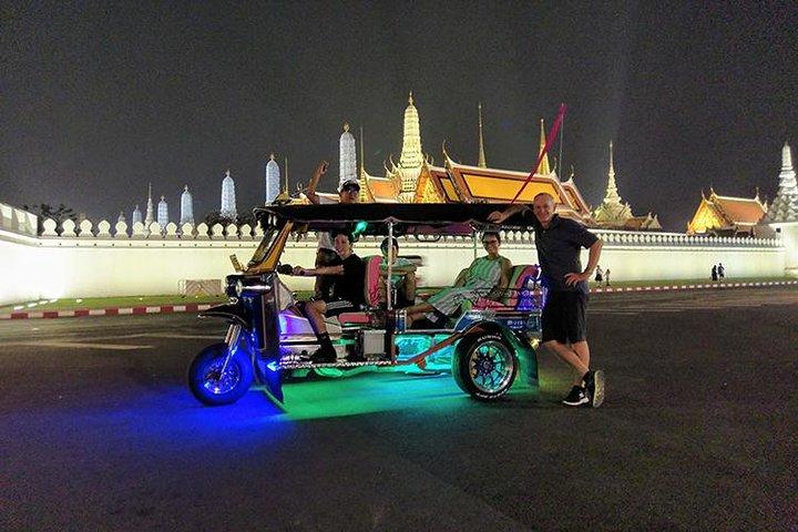 Privat Bangkok Tuk Tuk Sunset Long-tail Night Lights