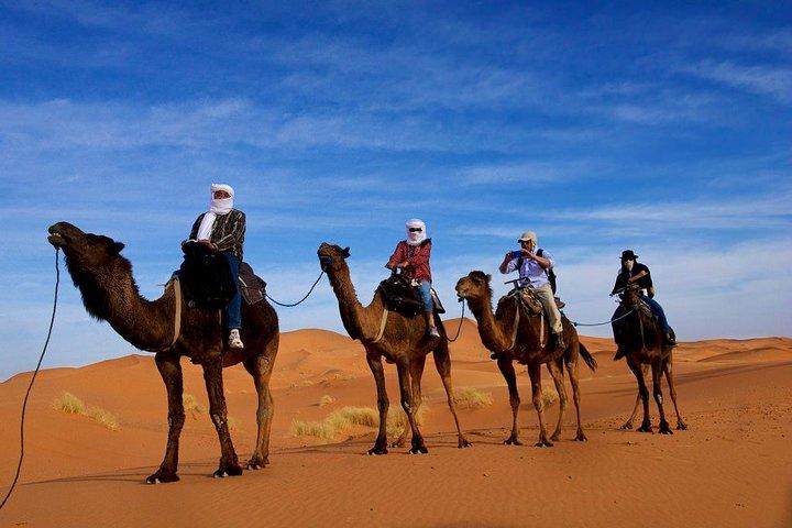 2 dagars tur från Marrakech till Merzouga Sahara-öknen