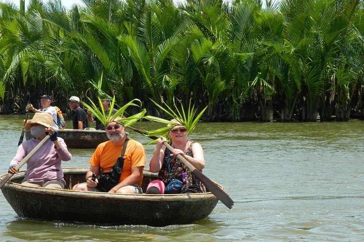 Hoi An Countryside - Buffalo Riding - Basket Boat Rowing