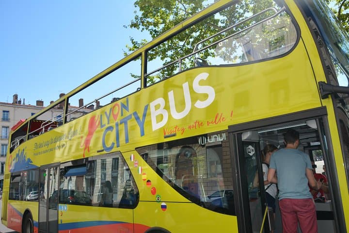 Lyon Hop-On Hop-Off Tour with Audio Commentary