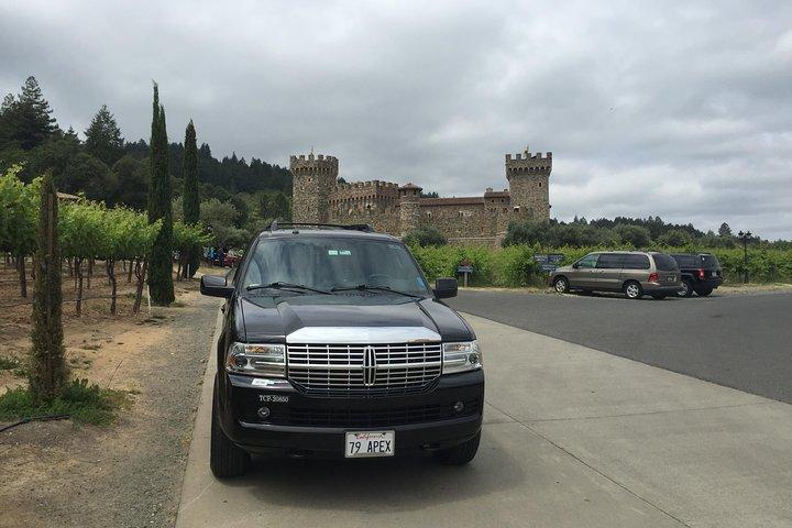 VUS privé de 8 heures (jusqu'à 6 passagers) Wine Tour de San Francisco à Napa Valley
