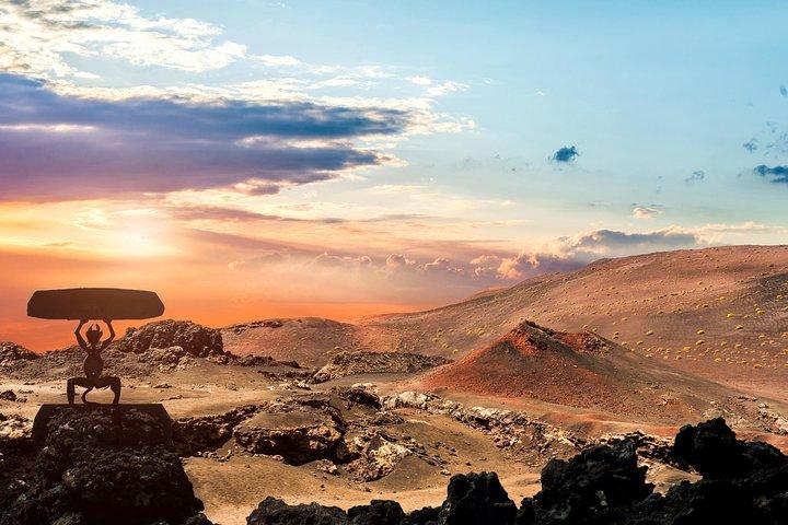 Timanfaya Park & Camel Ride (extra kostnad) - Kort söderut