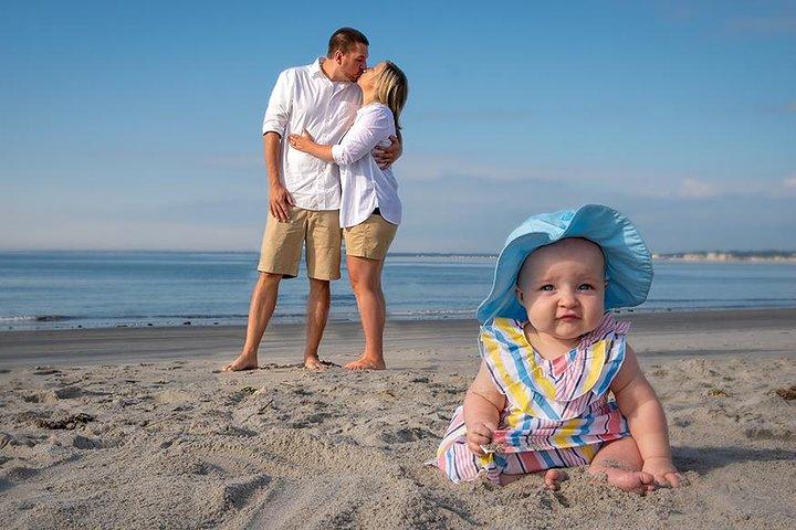 Strandfotograferingssession