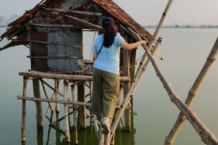 Loop door de Kolkata Wetlands: Green Eye Candy